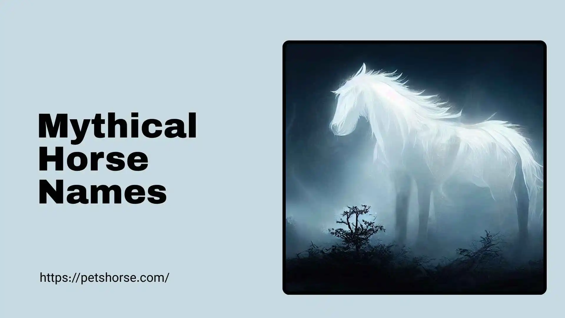 mythical horse names