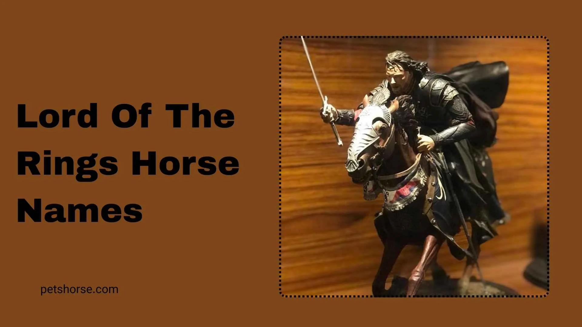 lord of the rings horse names