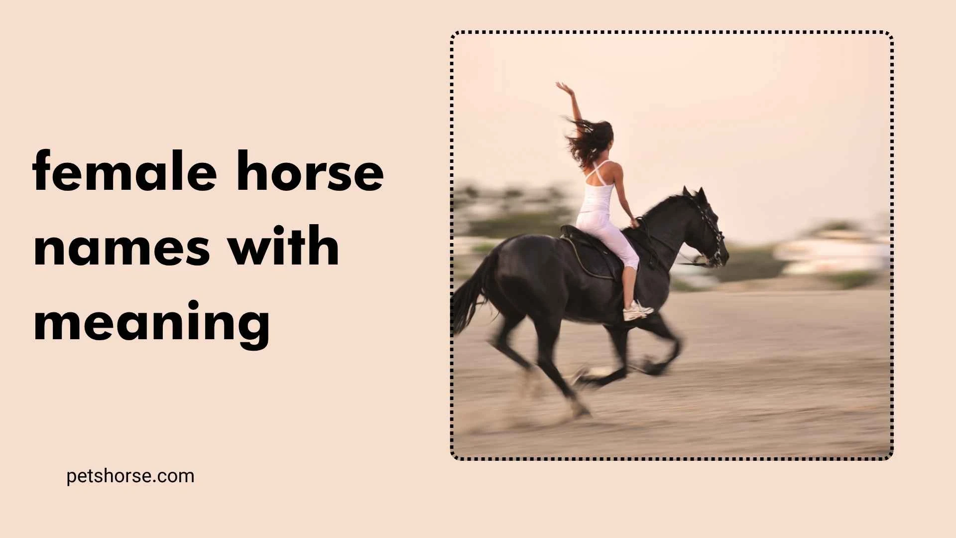 female horse names with meaning